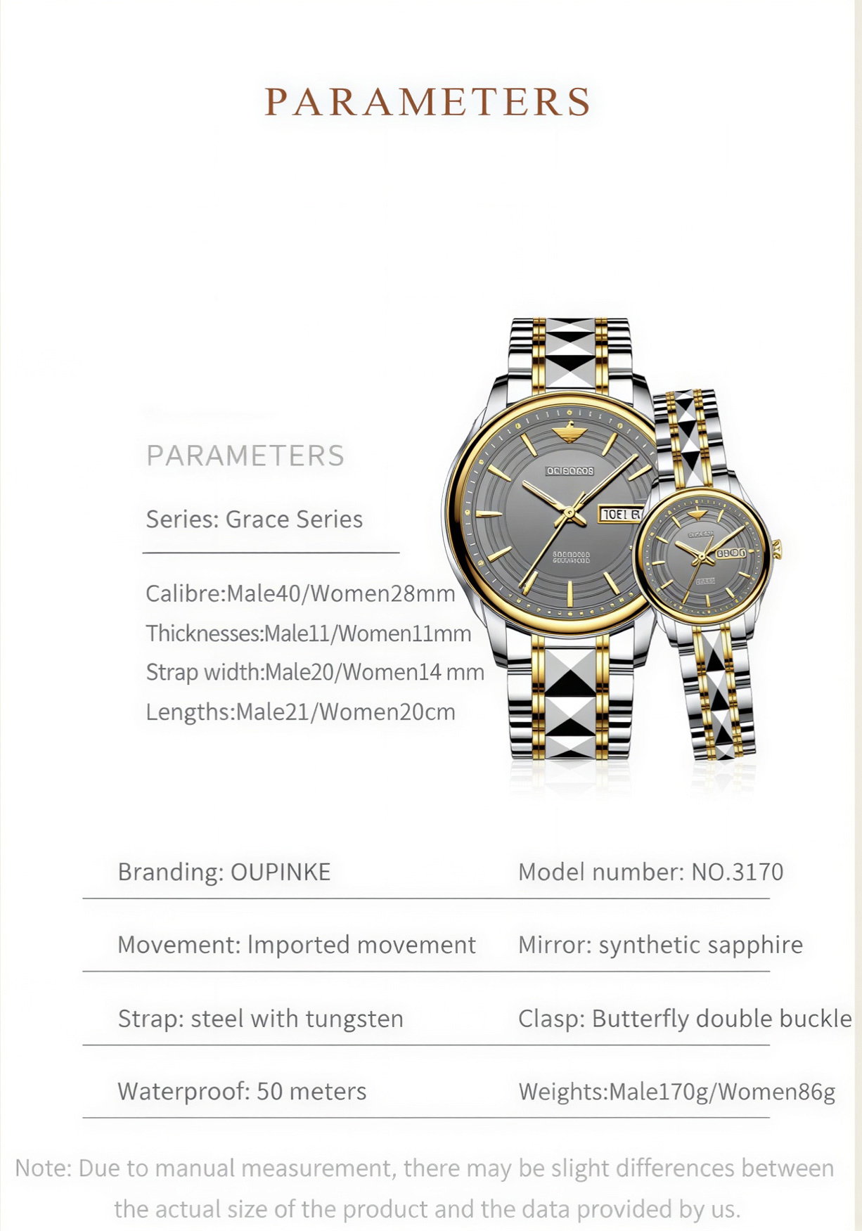 K3170 Mechanical Wristwatch