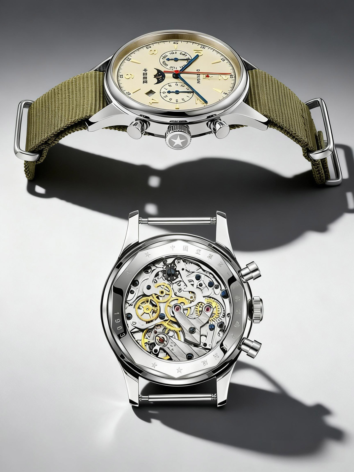 K1963D Mechanical Wristwatch