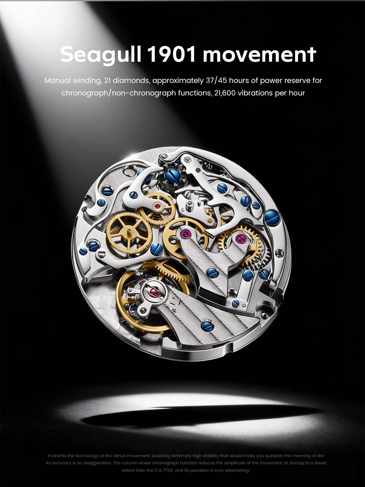 K1901C Mechanical Wristwatch