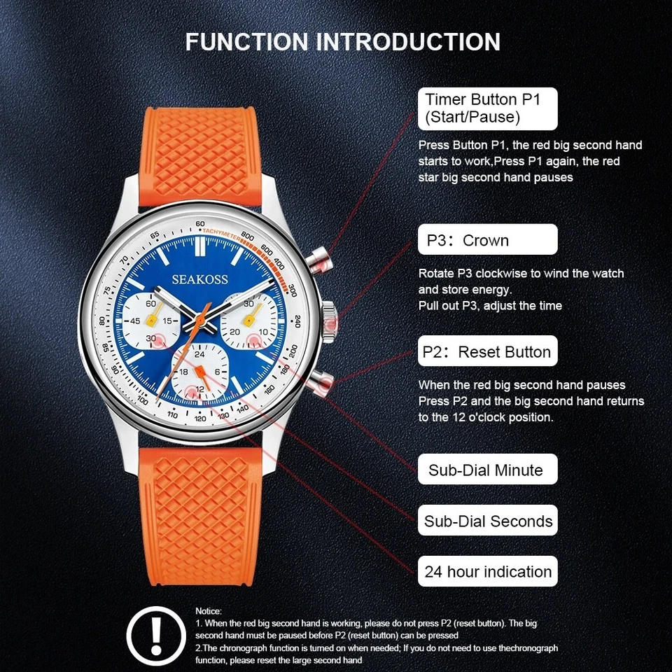 K1963F Mechanical Wristwatch