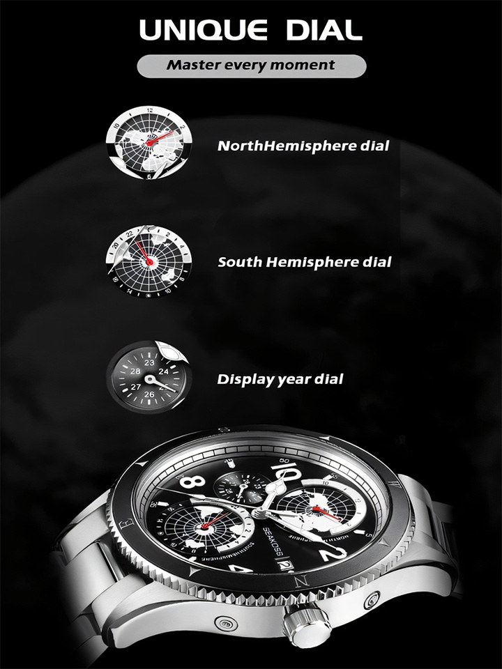 K1963C Mechanical Wristwatch