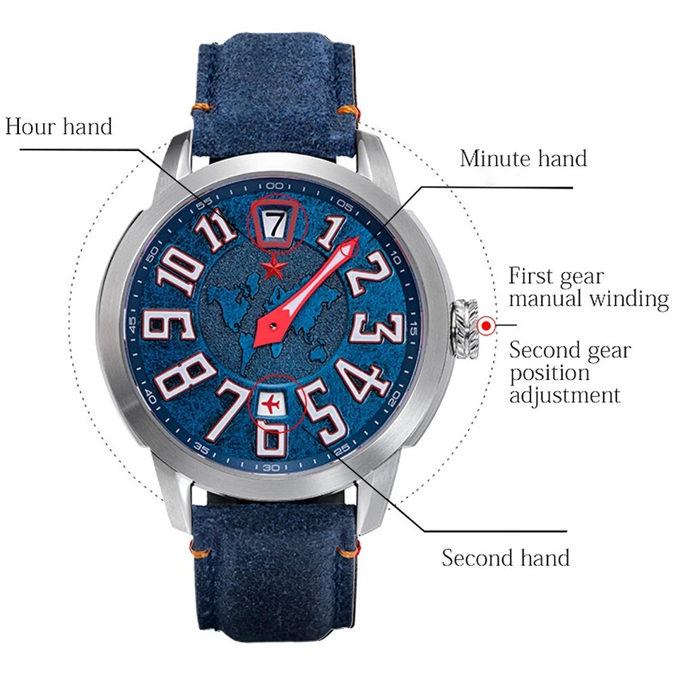 K1721 Mechanical Wristwatch