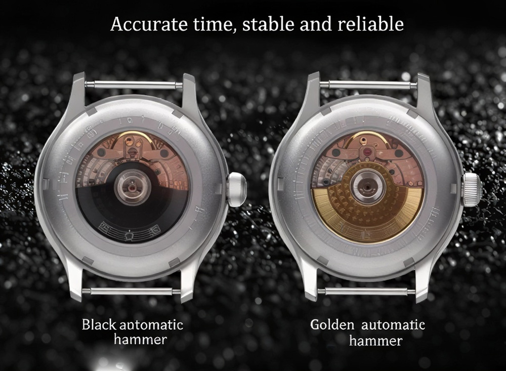 K2545 Mechanical Wristwatch Seagull-Movement