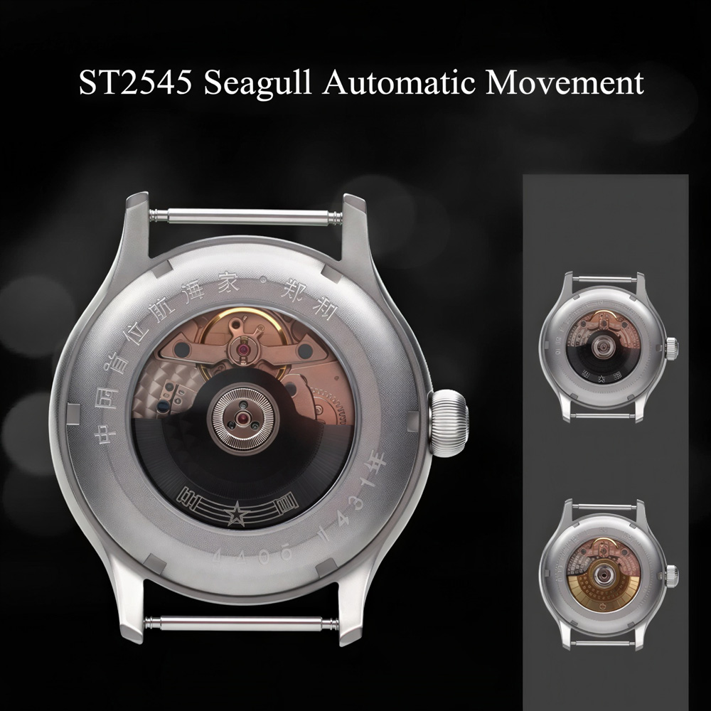 K2545 Mechanical Wristwatch Seagull-Movement
