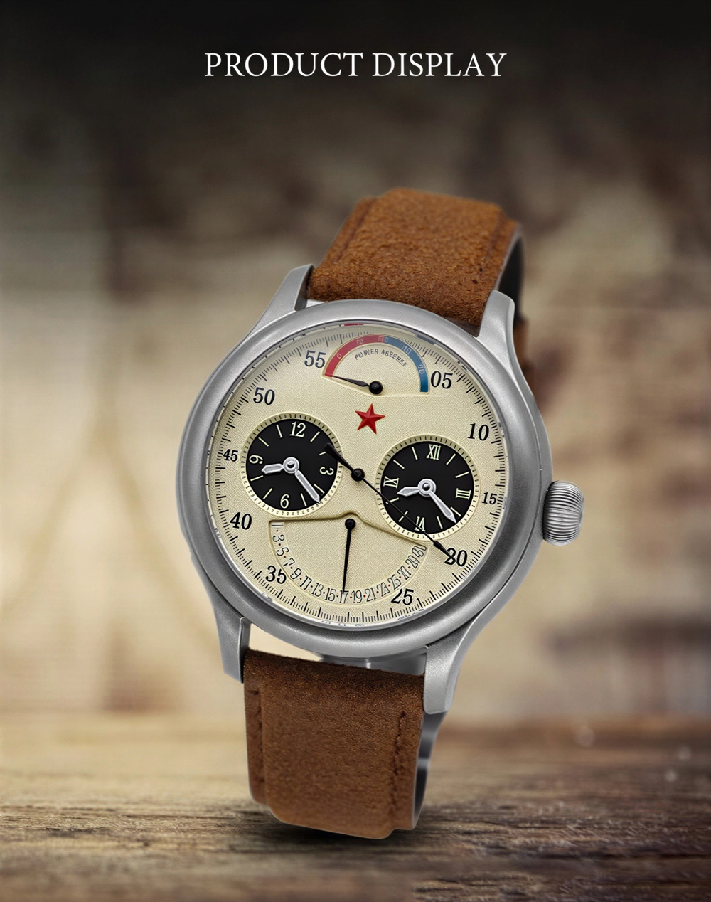 K2545 Mechanical Wristwatch Seagull-Movement