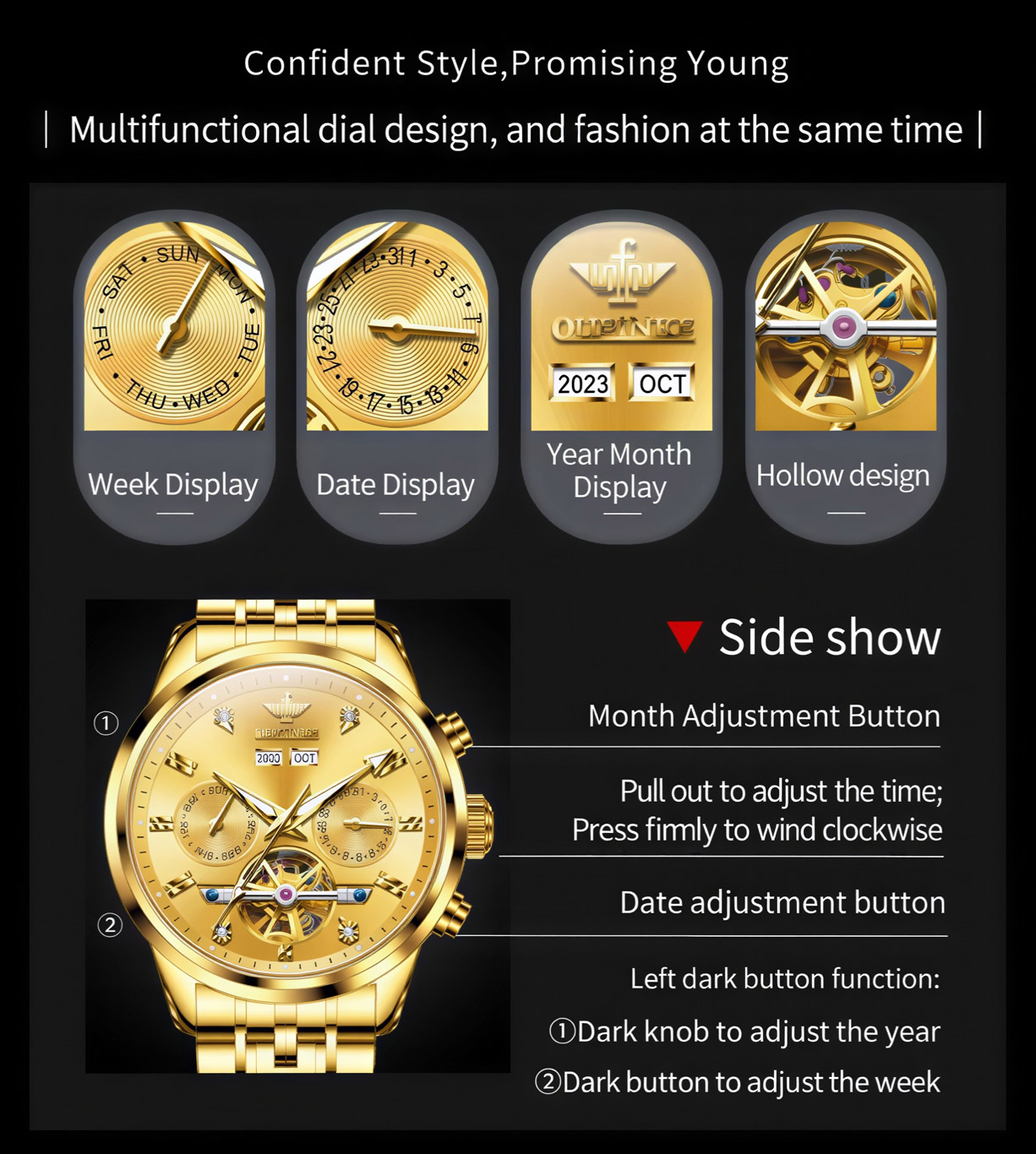 K3248 Mechanical Wristwatch