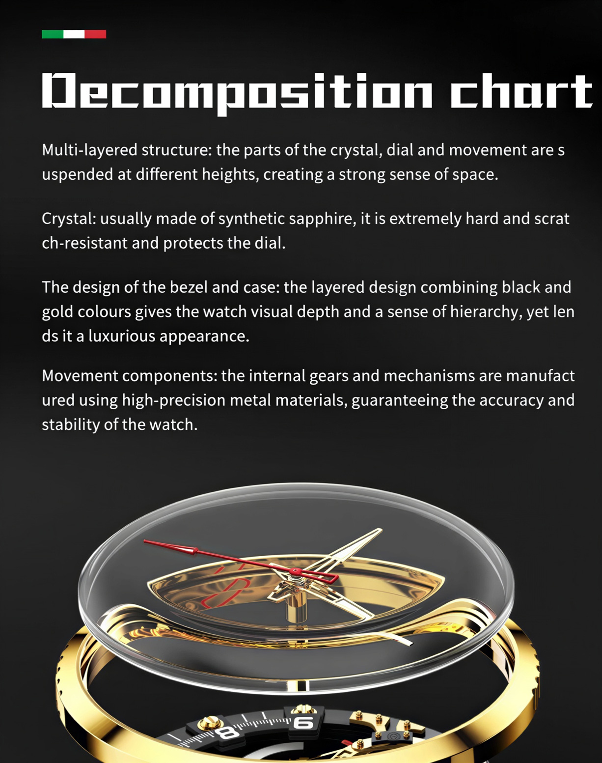 K3266 Mechanical Wristwatch