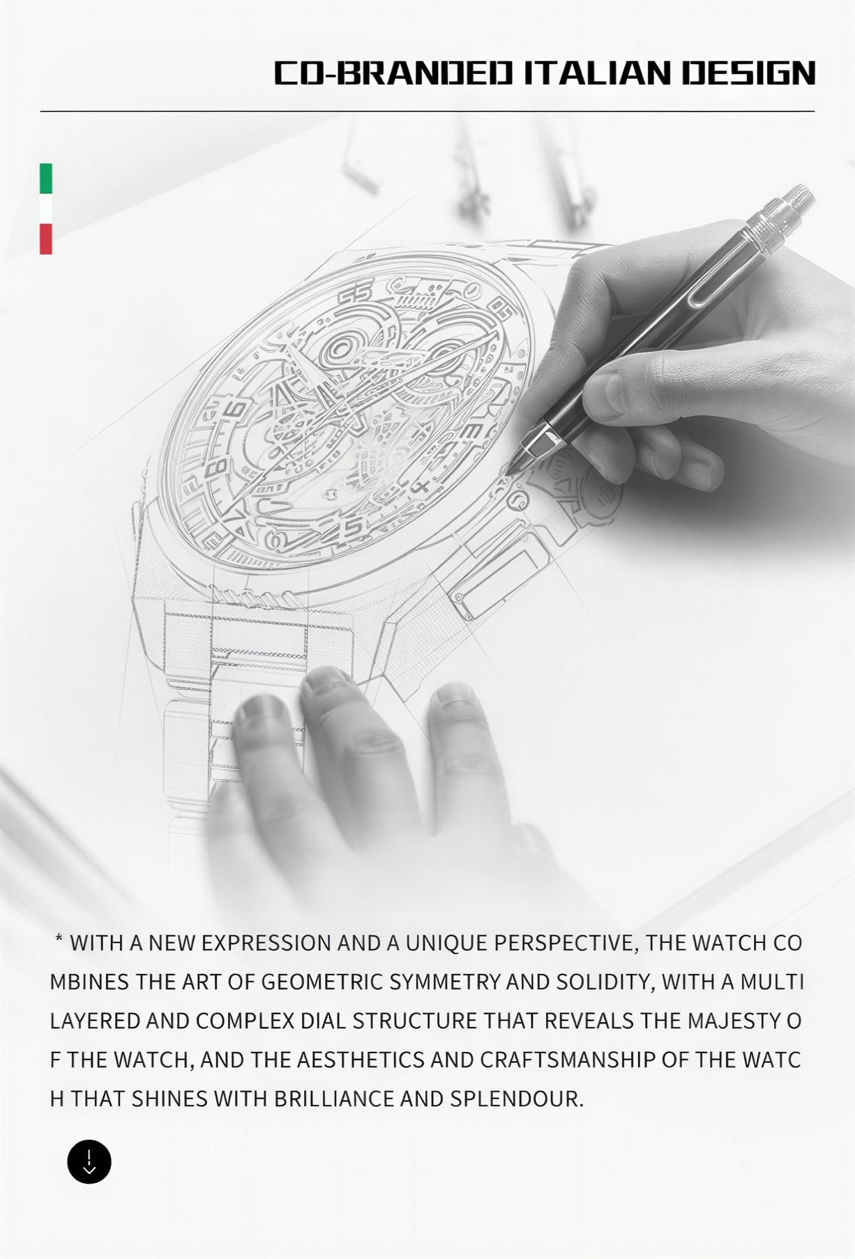 K3266 Mechanical Wristwatch