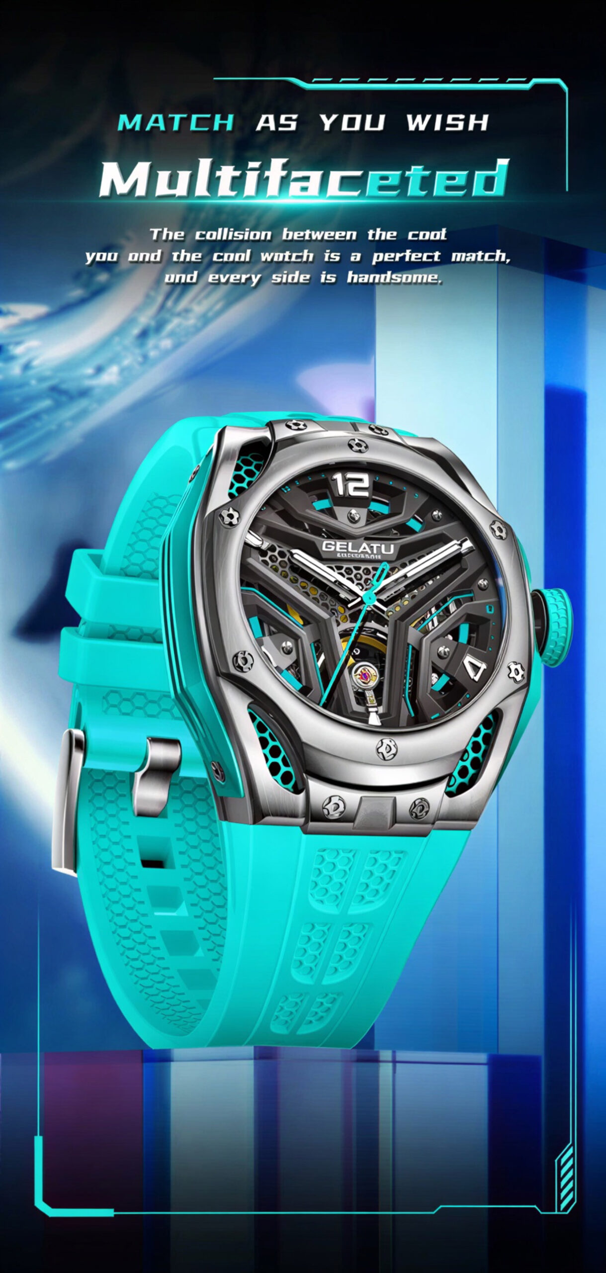 K6007 Mechanical Wristwatch