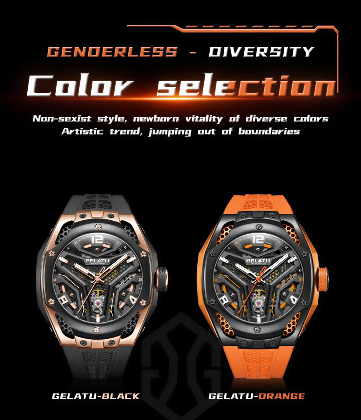 K6007 Mechanical Wristwatch