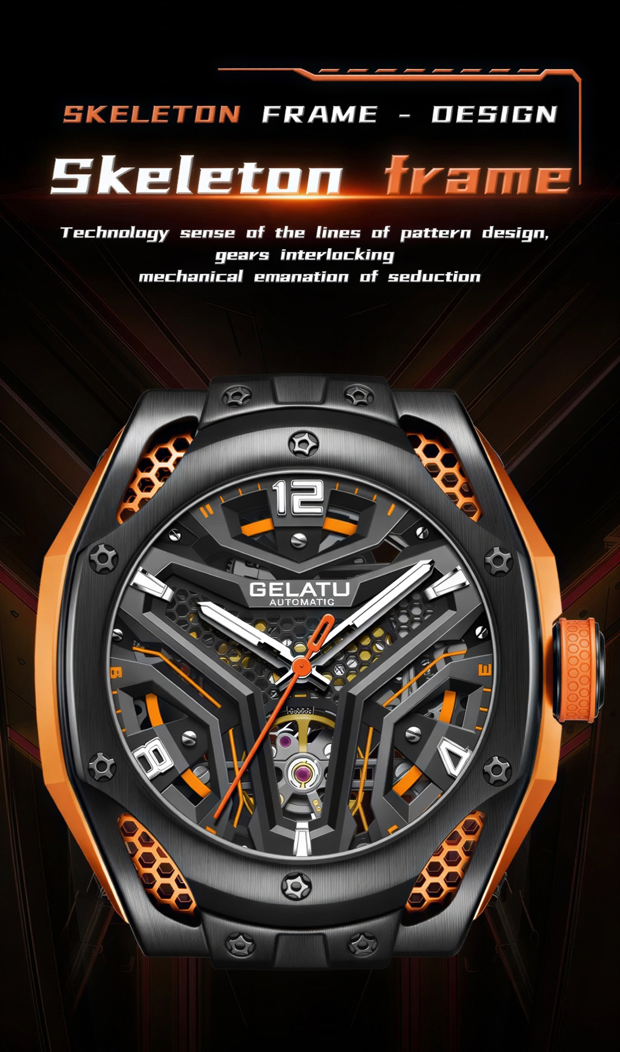 K6007 Mechanical Wristwatch