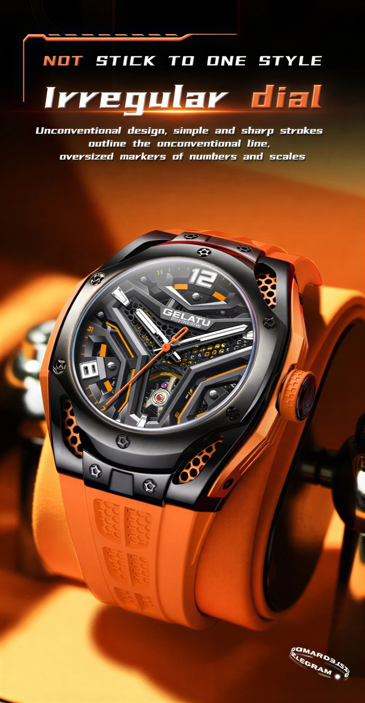 K6007 Mechanical Wristwatch