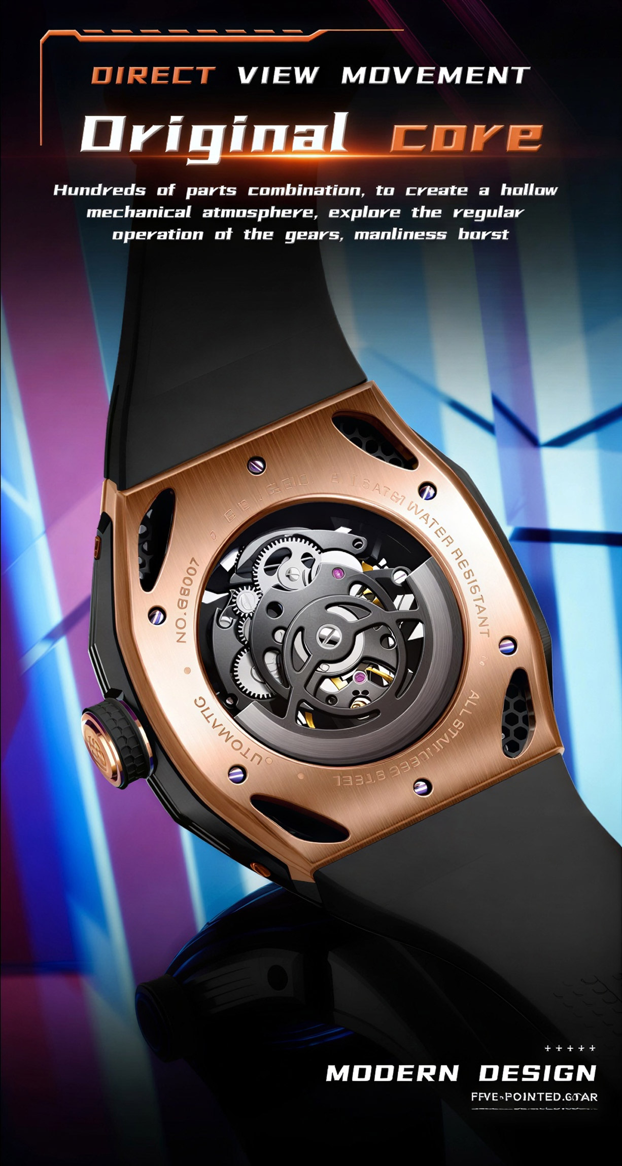 K6007 Mechanical Wristwatch