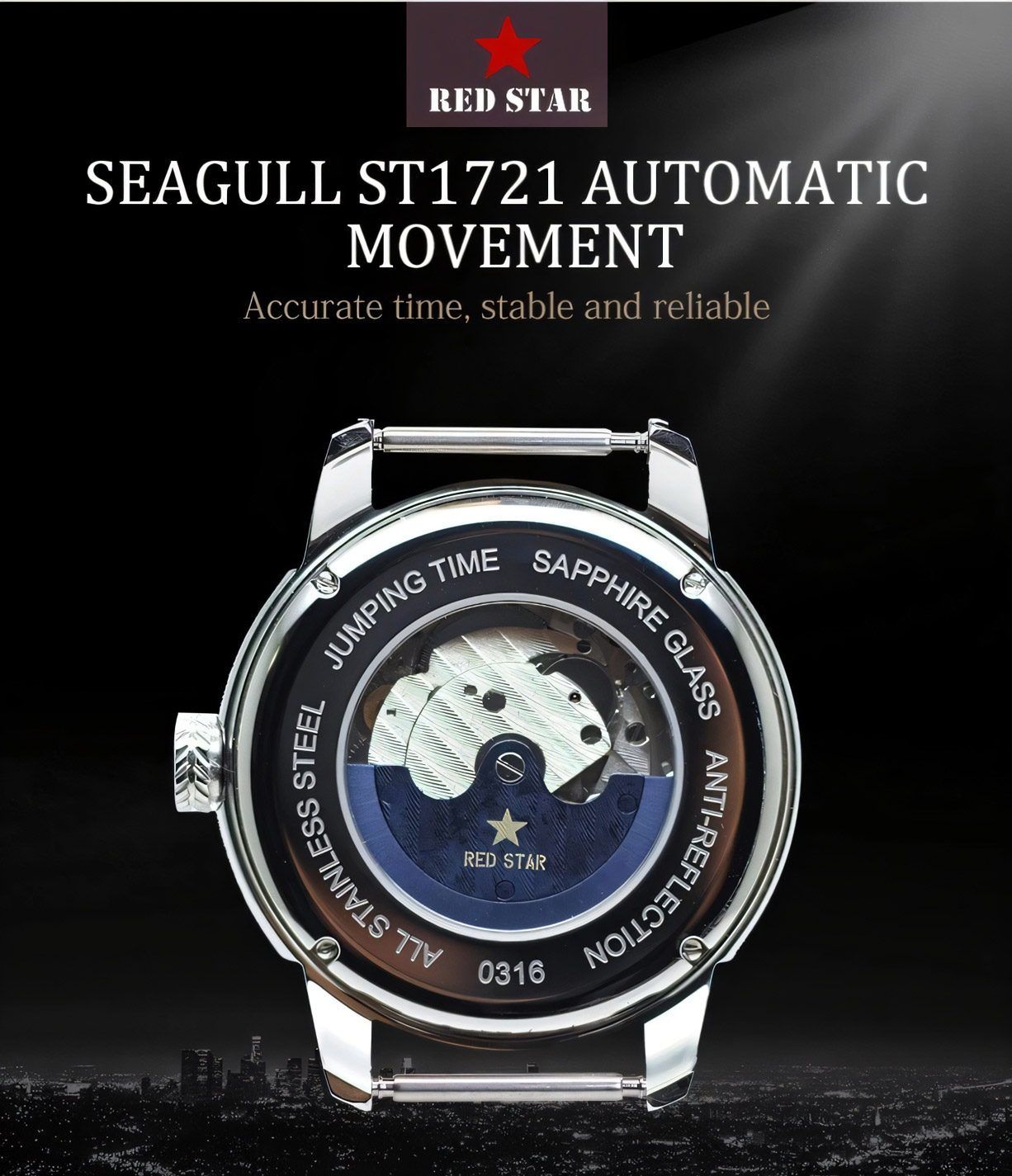 K1721 Mechanical Wristwatch