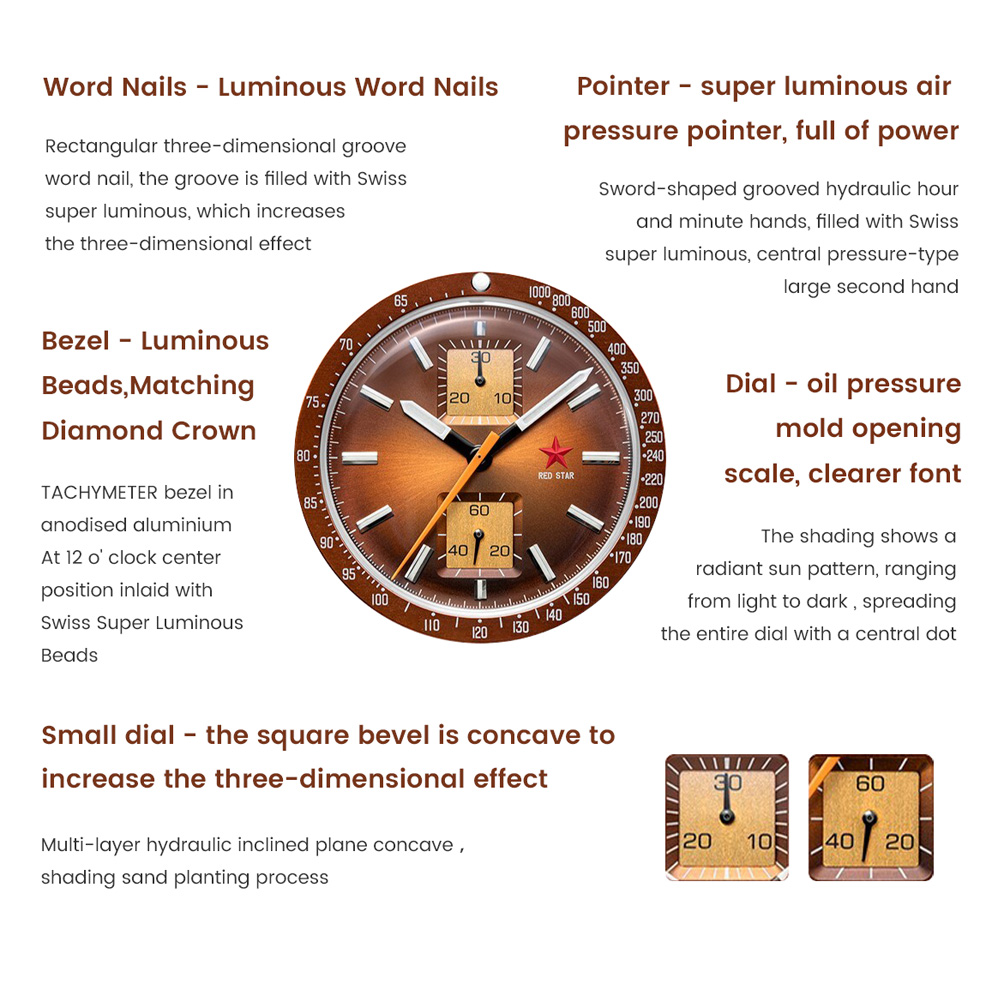 1901E2 K1901E Mechanical Wristwatch