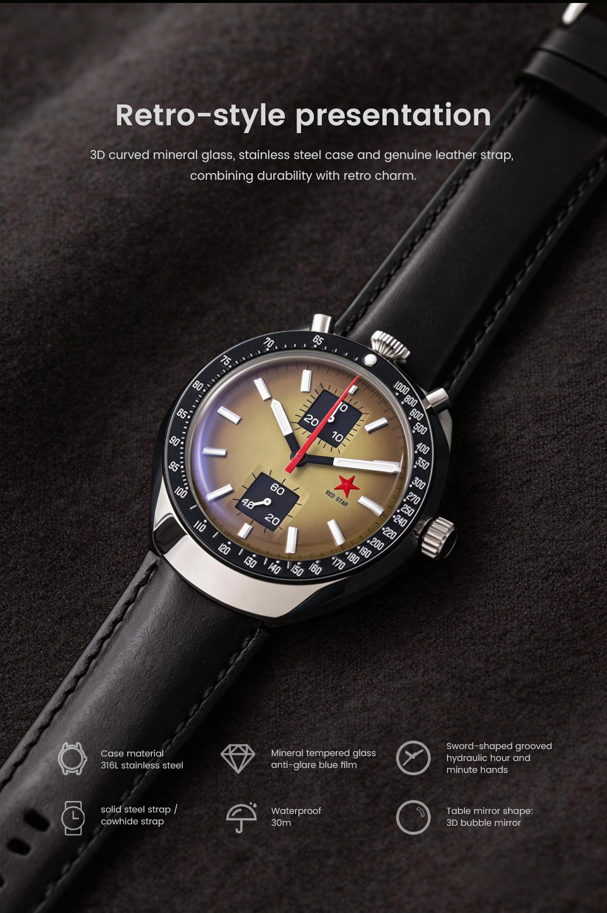 K1901E Mechanical Wristwatch