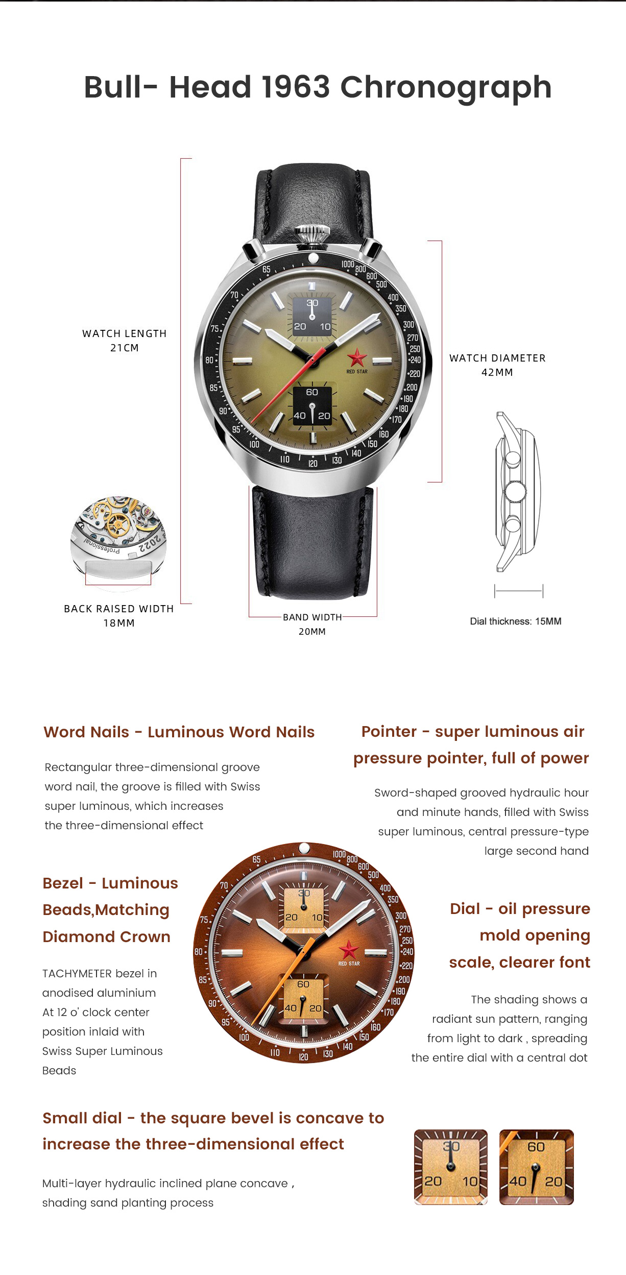 K1901E Mechanical Wristwatch