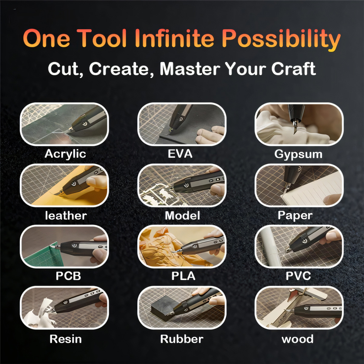 Hanboost C1 Wireless Ultrasonic Cutter