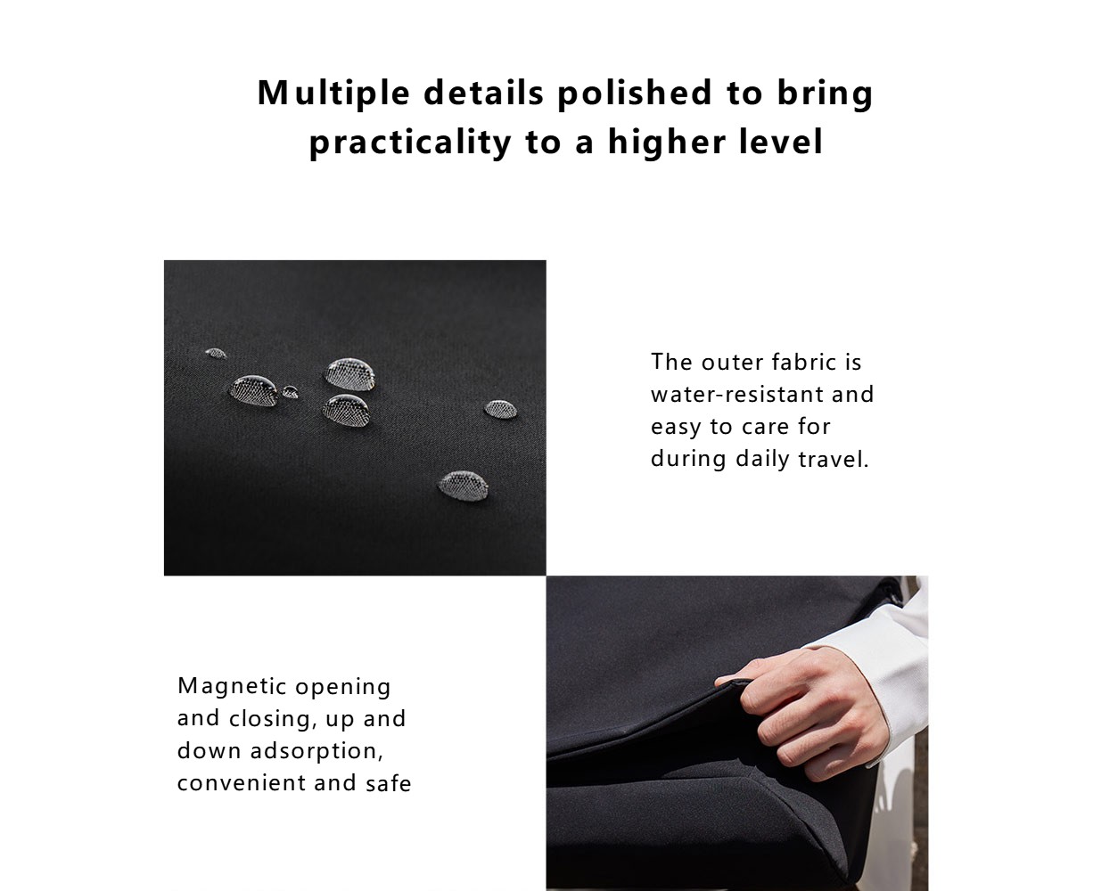 Portable crossbody bag