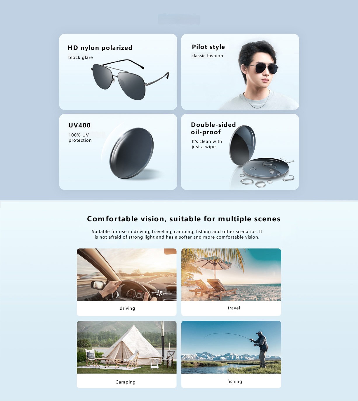 nylon polarized sunglasses