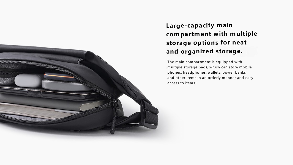 Multifunctional sports and leisure chest bag