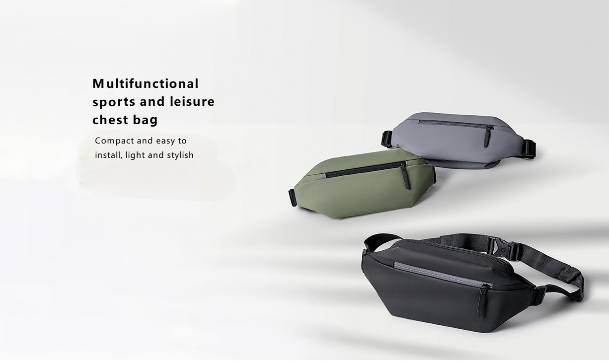 Multifunctional sports and leisure chest bag