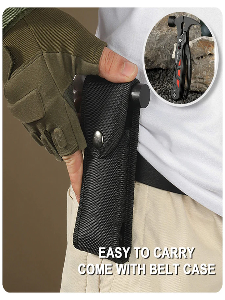 Hanboost H1 Multi Tool Hammer 12 in 1 with Safety Lock