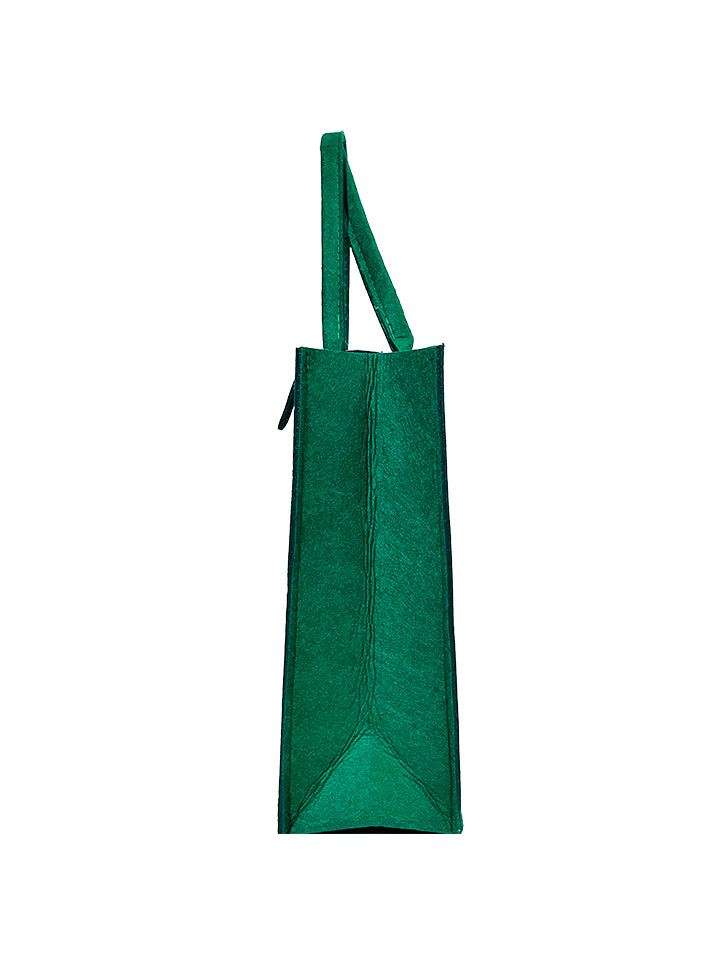KUZNEY- silk Printed bags felt tote bag