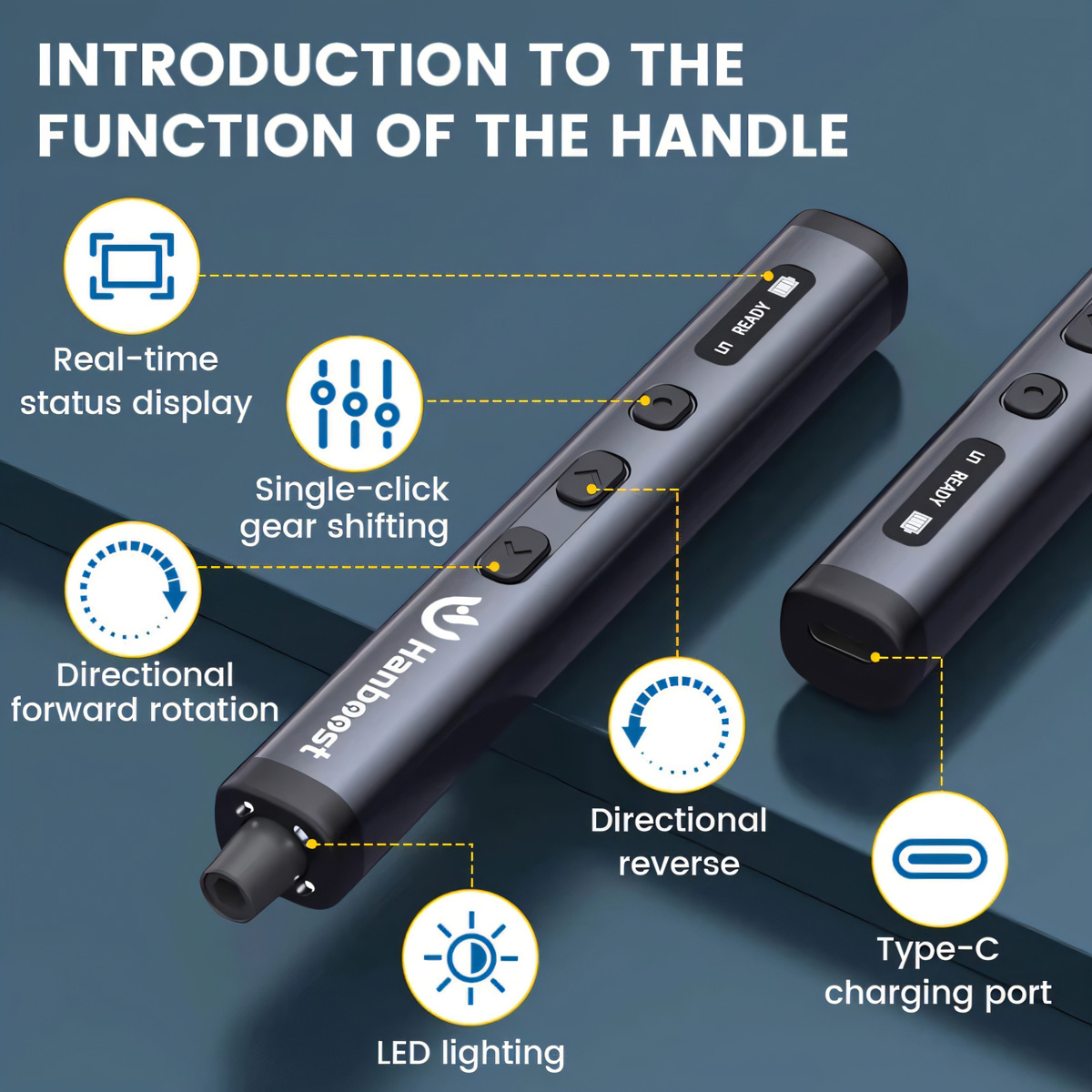 Hanboost 78 in 1 Precision Electric Screwdriver Set