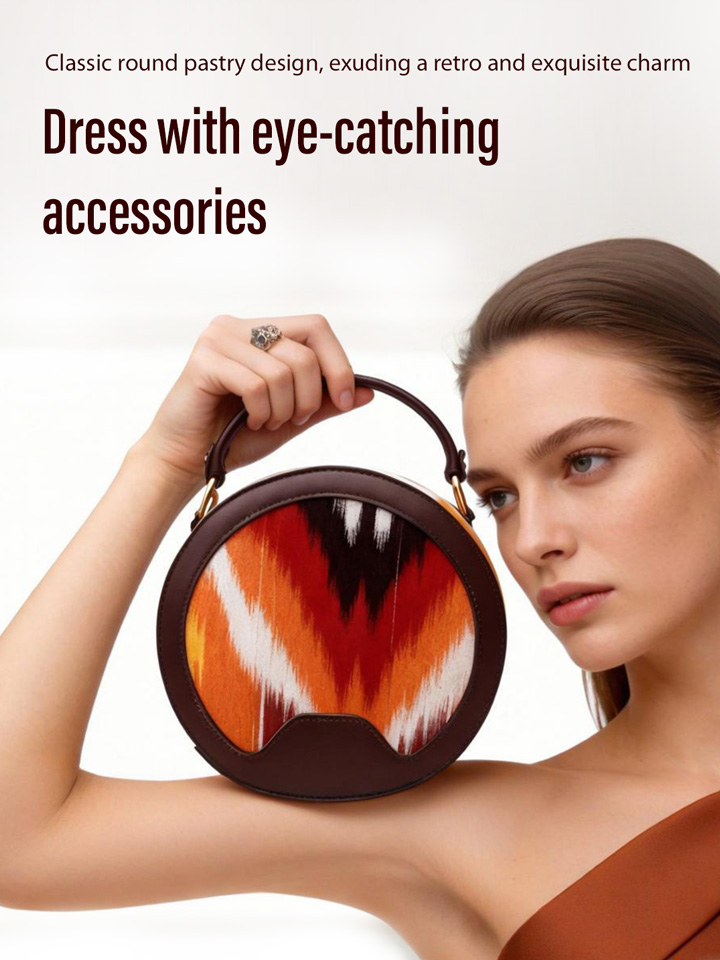 KUZNEY-Atlas Silk Made From Mulberry Silk,Hand-Held Wallet