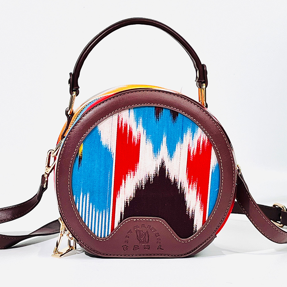 KUZNEY-Atlas silk Made from mulberry silk,Hand-held wallet