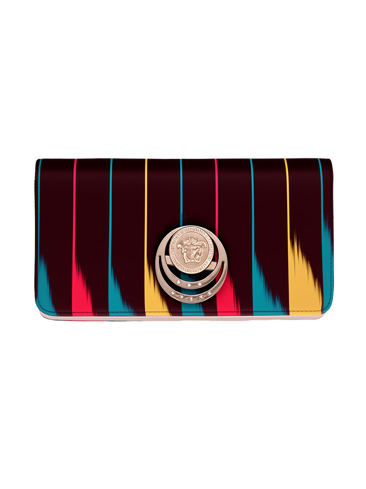 KUZNEY-Atlas Silk Made From Mulberry Silk,Hand-held Wallet