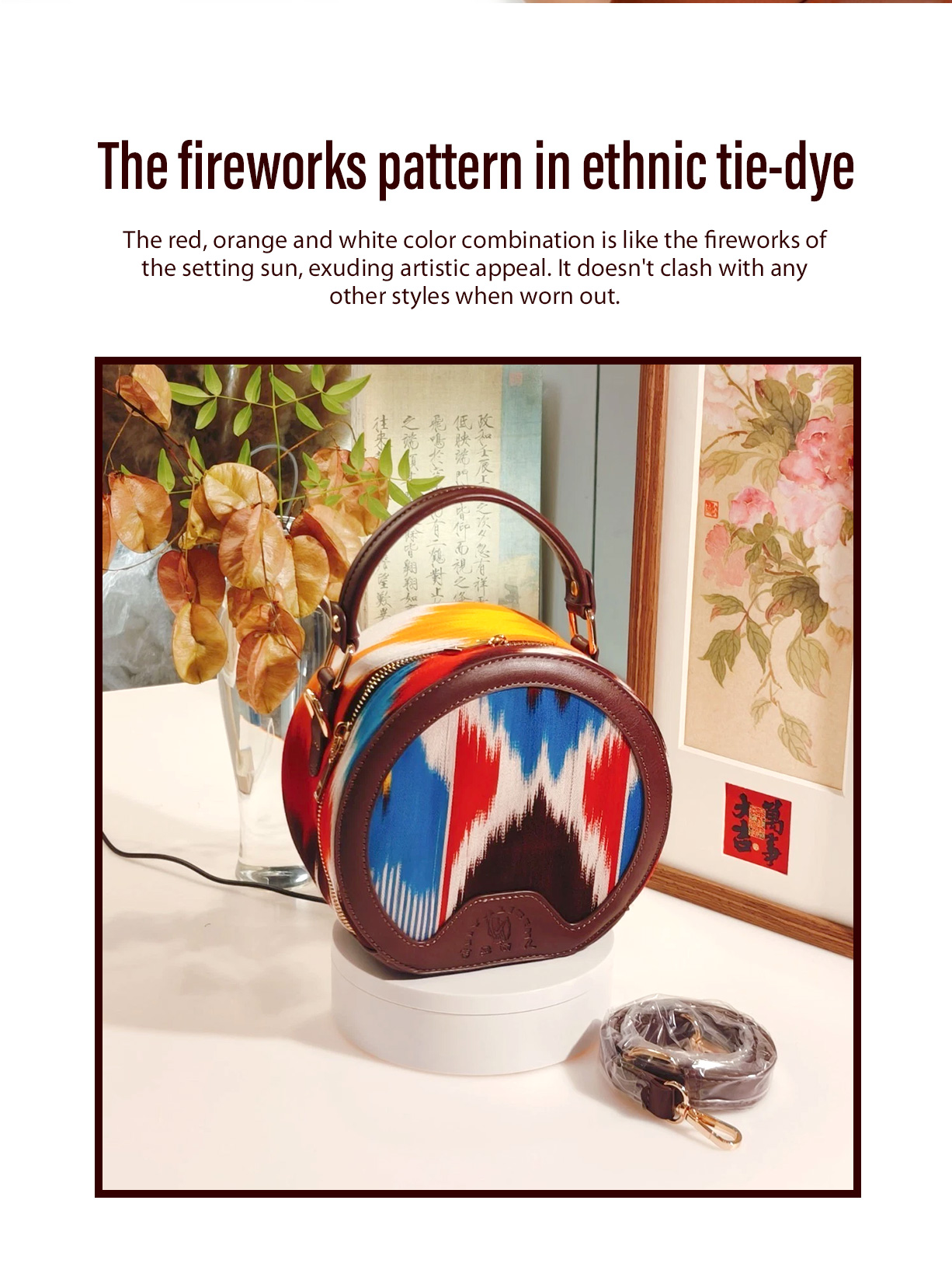 KUZNEY-Atlas Silk Made From Mulberry Silk,Hand-Held Wallet