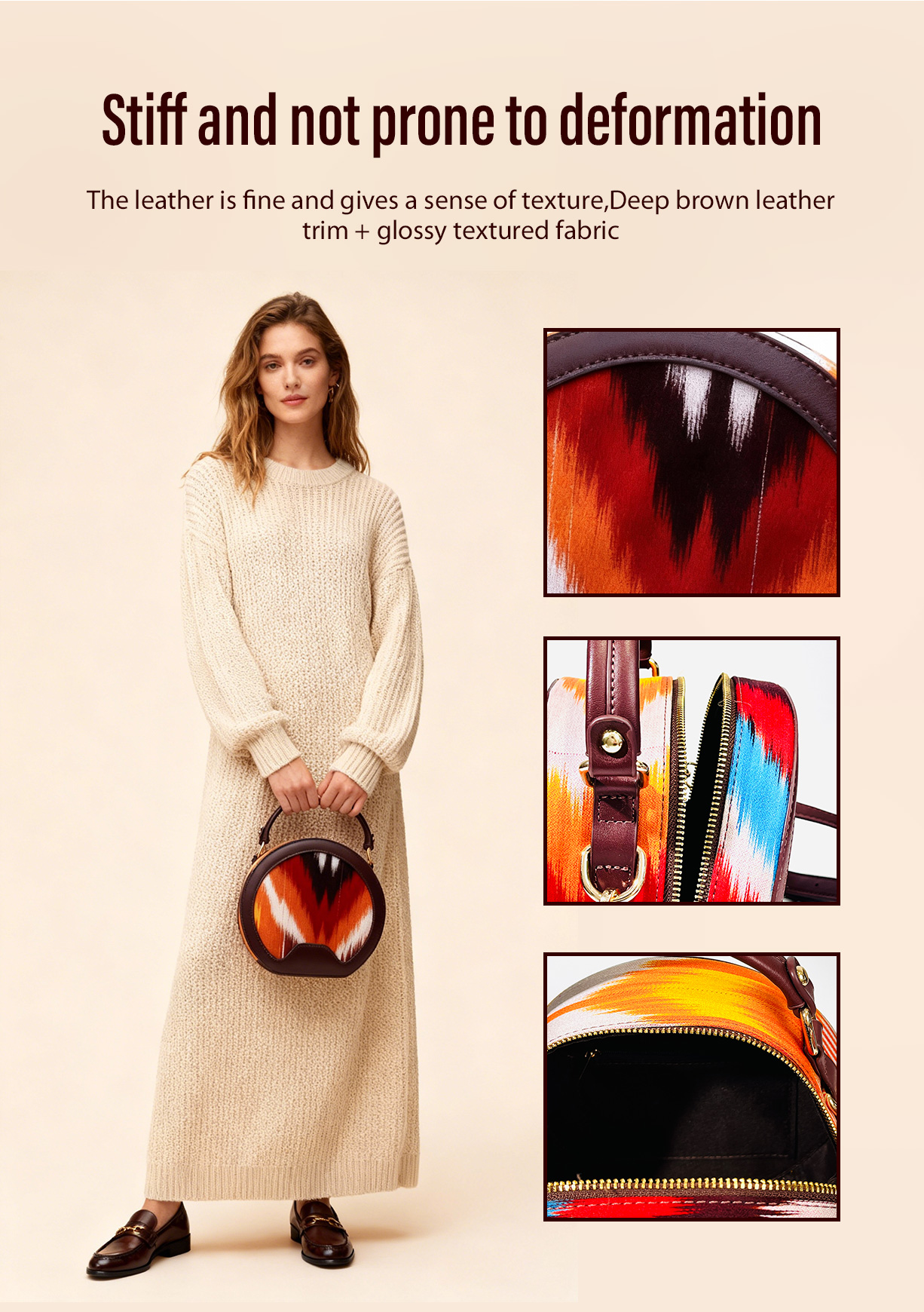 KUZNEY-Atlas Silk Made From Mulberry Silk,Hand-Held Wallet