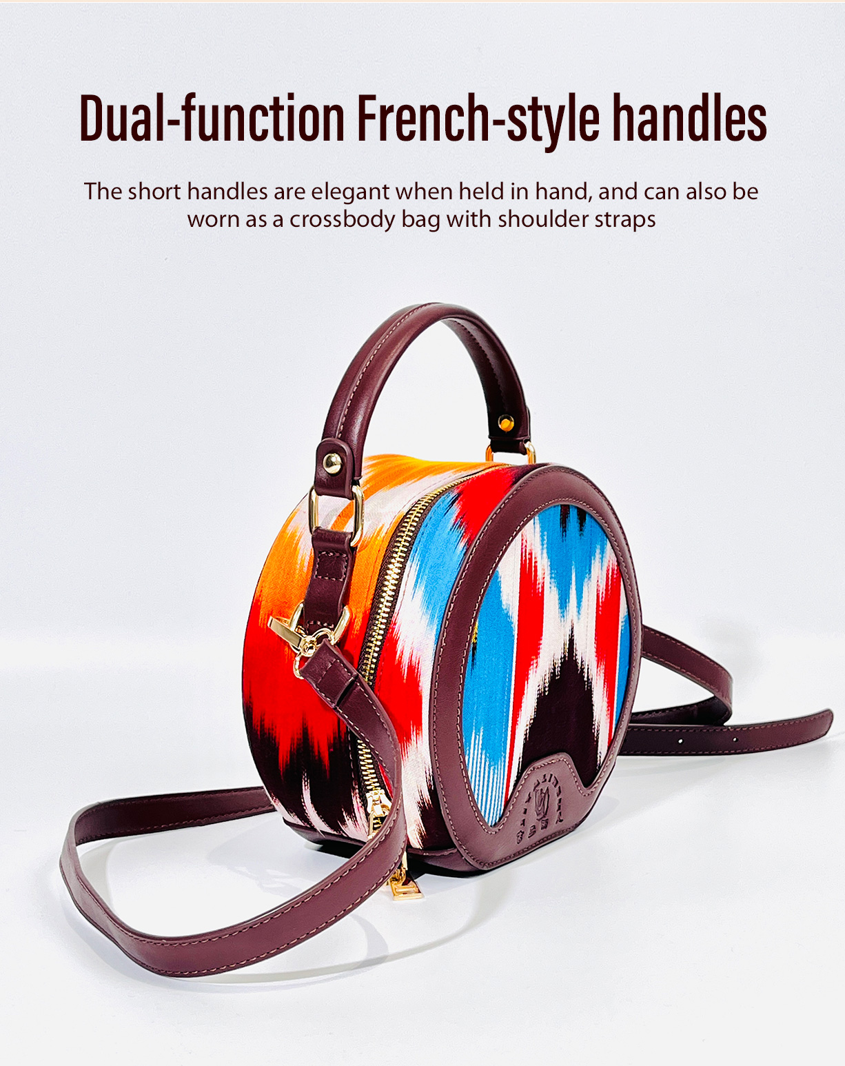 KUZNEY-Atlas Silk Made From Mulberry Silk,Hand-Held Wallet