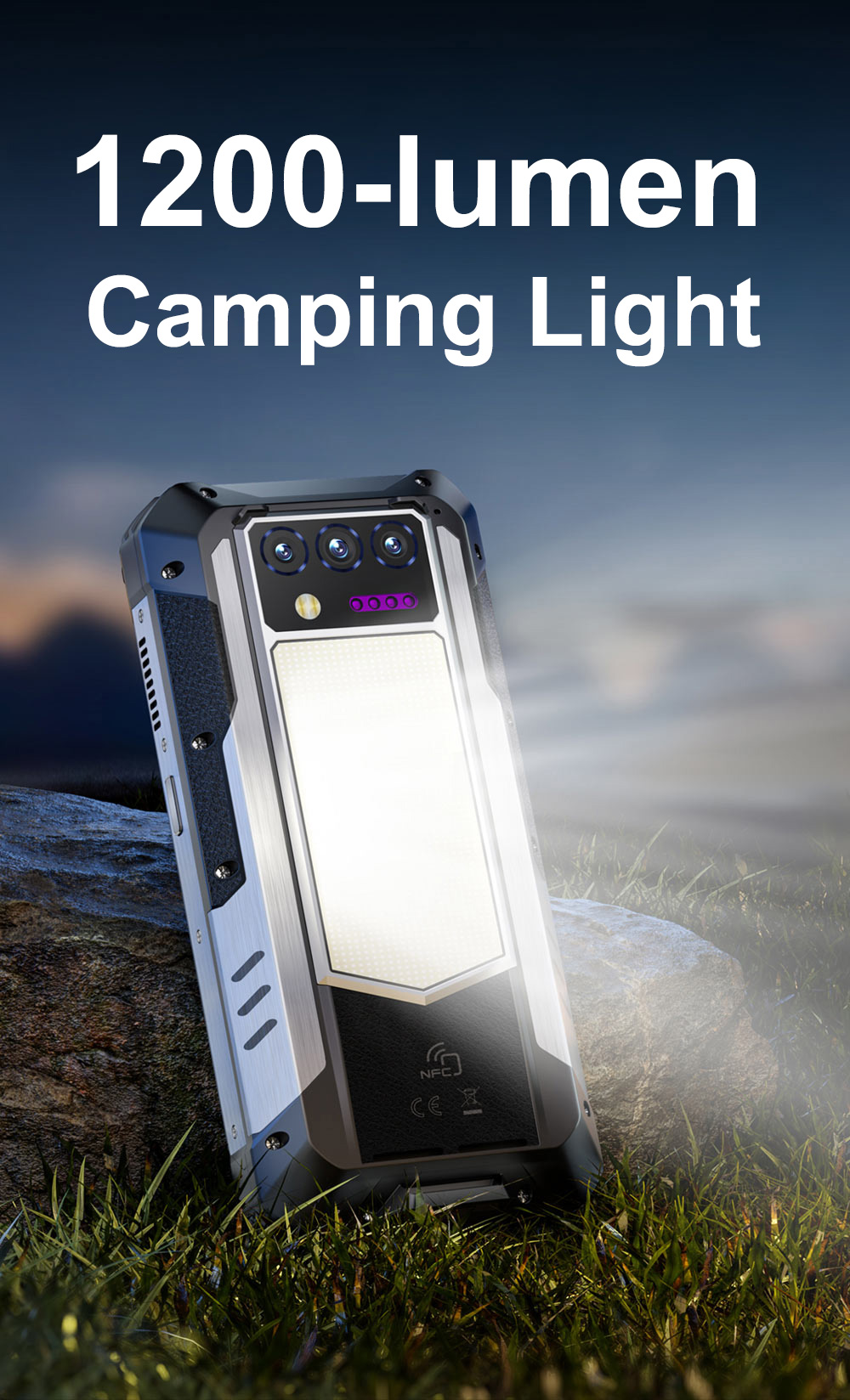 Projector Outdoor Mobile Phone Oukitel WP100 Titan