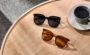 Mija Square FramePolarized Sunglasses