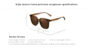 Mija Square FramePolarized Sunglasses