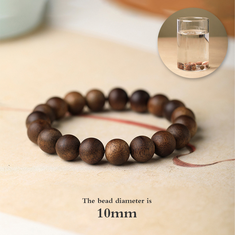 Natural Qi Nan Agarwood Bracelet/Wooden Bracelet