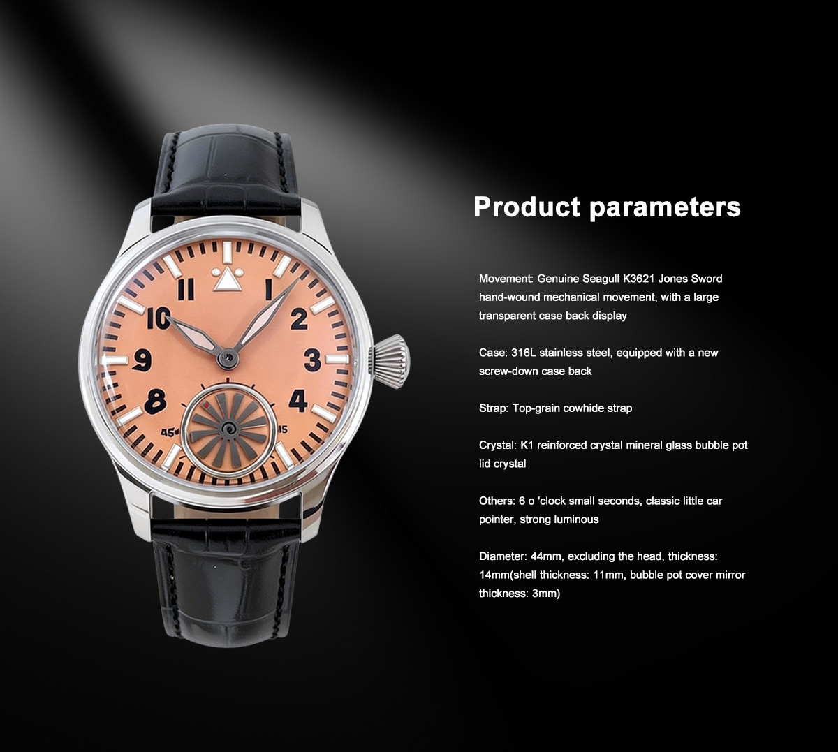 K3621 Mechanical Wristwatch