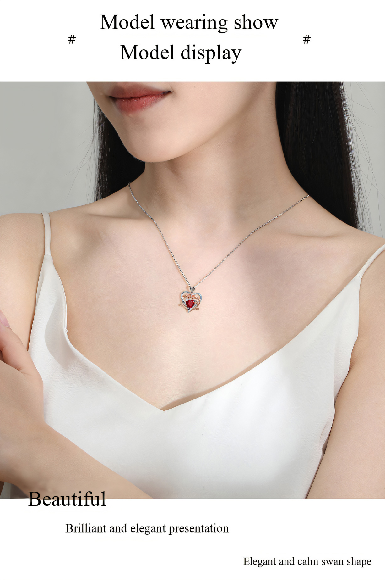 Love Rose Necklace Tulip Ornaments Exudes Understated Luxury And Sophistication