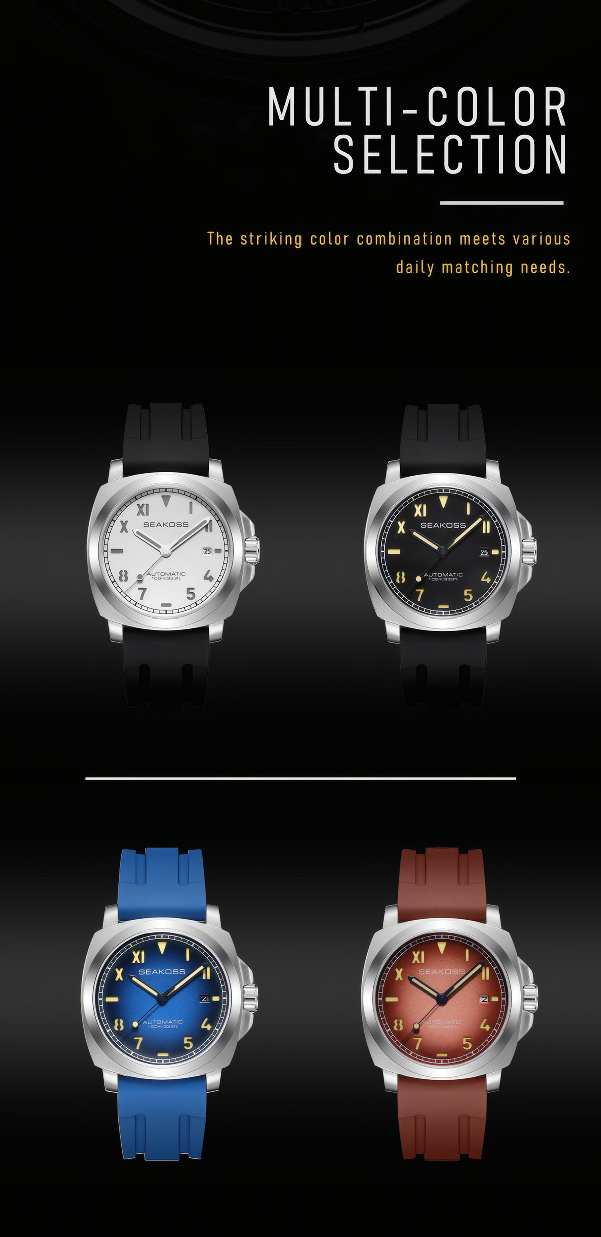 S8842 Mechanical Wristwatch