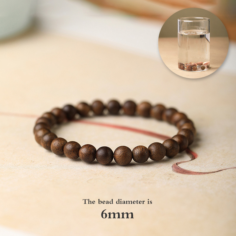 Natural Qi Nan Agarwood Bracelet/Wooden Bracelet