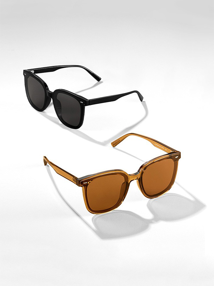 Mija Square FramePolarized Sunglasses