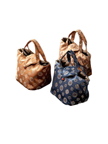 Portable Large-Capacity Tea Set Storage Bag For Travel And Camping