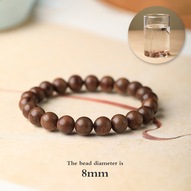 Natural Qi Nan Agarwood Bracelet/Wooden Bracelet