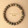 Green Sandalwood Bracelet/Wooden Bracelet Meditation Beads