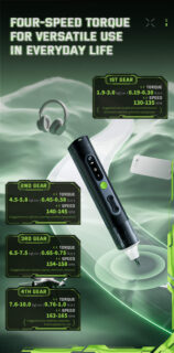 Hanboost 35 In 1 Precision Electric Screwdriver Set