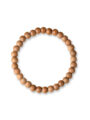 Meditation Prayer Beads Peach Wood Bracelet
