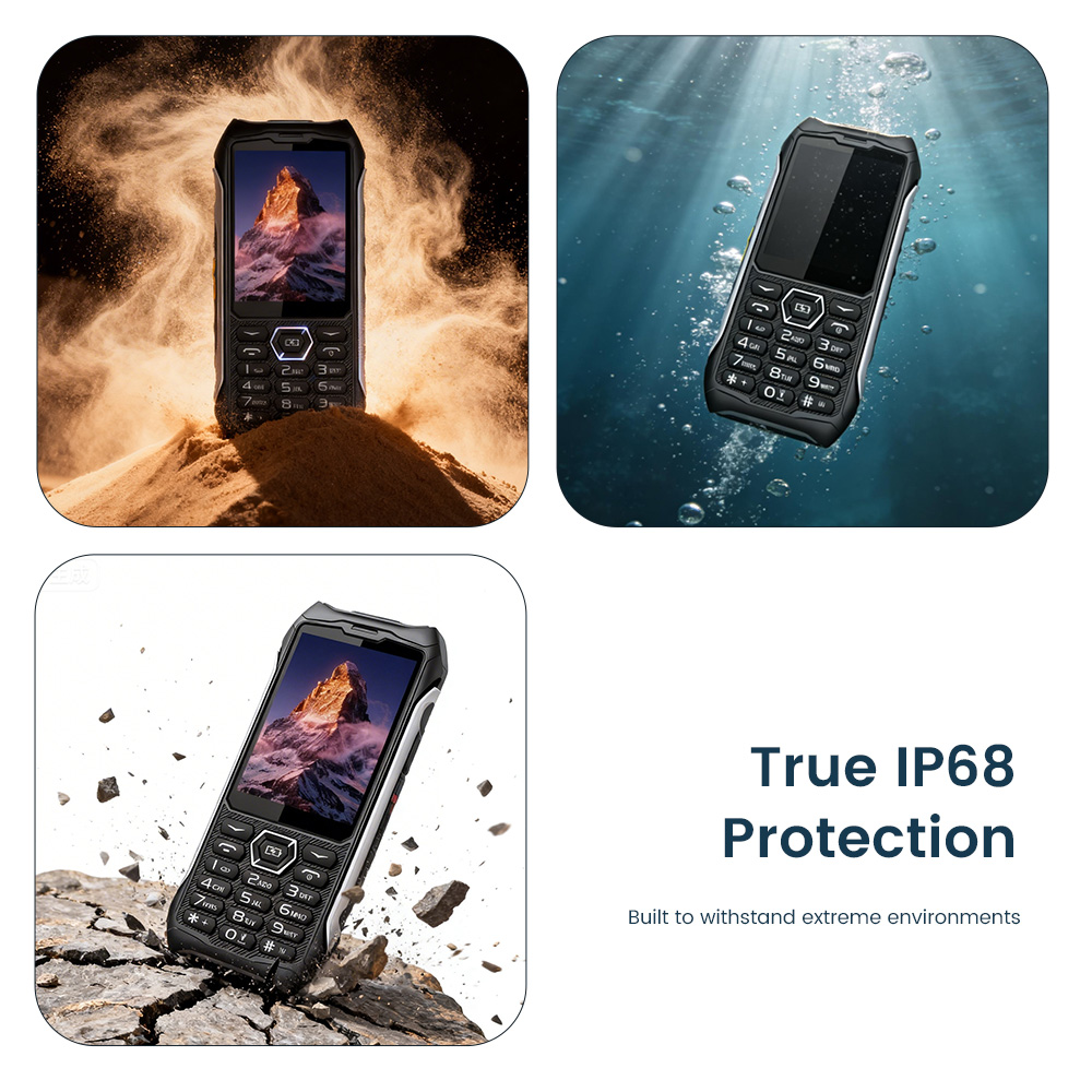 C4 HP336 48MB+128MB 4000mAh 3.5inch Rugged phone